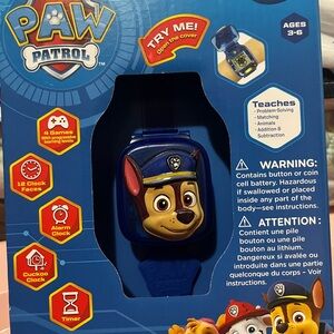 New! Paw Patrol Blue Kids Watch. Interactive